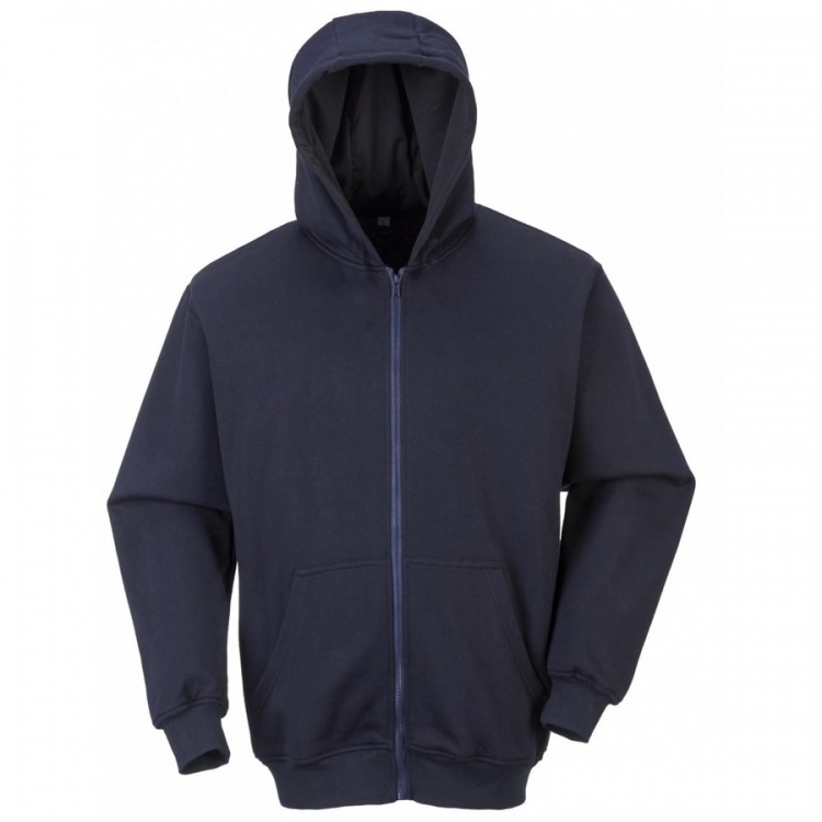 Portwest FR81 FR Zip Front Hooded Sweatshirt